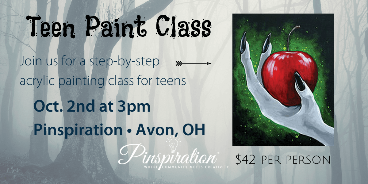 Acrylic Painting Class for Teens | Poison Apple