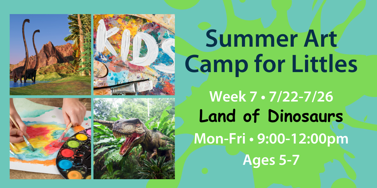 Art Camp for Littles • Land of Dinosaurs